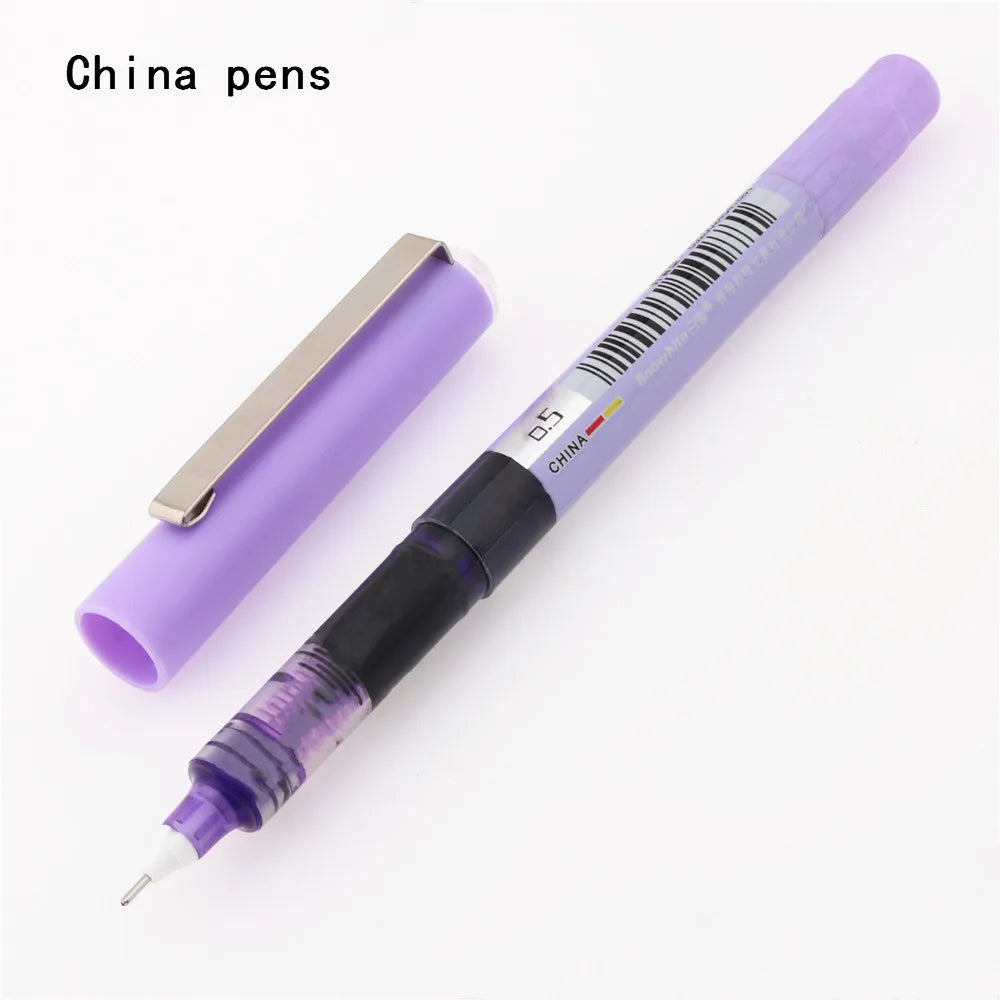 Stylo à encre gel de grande capacité,