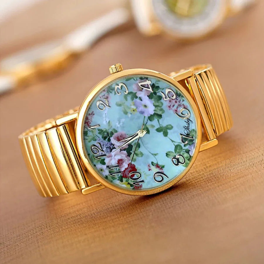 Shsby-Montre-bracelet à quartz en acier inoxydable pour femme,