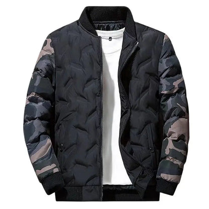 Blouson aviateur Solomon pour hommes, coupe-vent optique, parkas militaires pour hommes chauds, vêtements de combinaison d'hiver