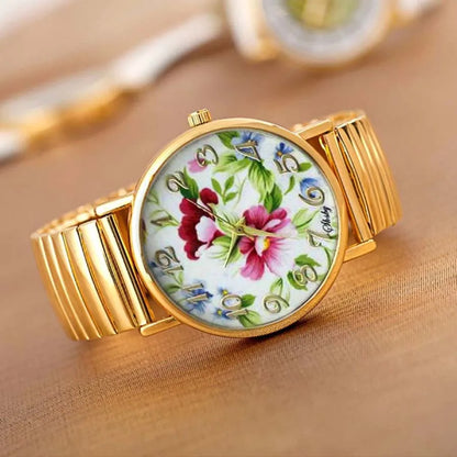 Shsby-Montre-bracelet à quartz en acier inoxydable pour femme,