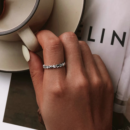 WOSTU 100% authentique argent Sterling 925 6 styles empilable