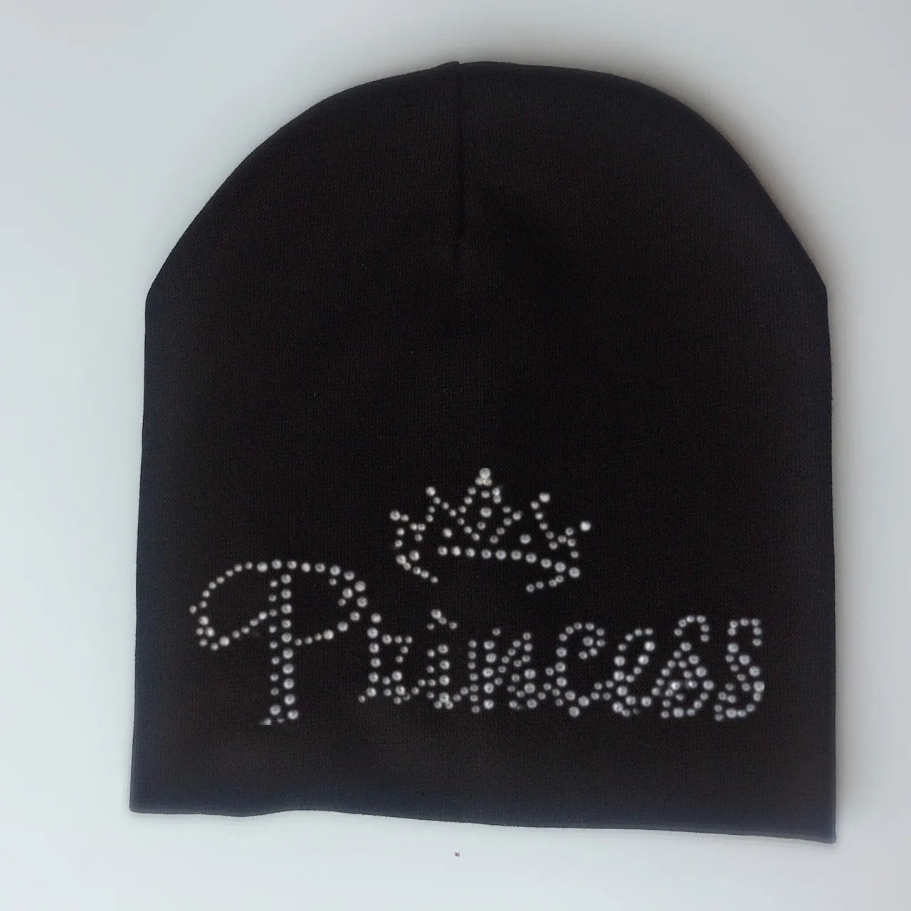 Bonnet de princesse en coton avec diamant pour bébé fille et garçon, casquette pour enfant en bas âge, automne
