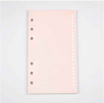 A6/A5 Vintage en relief en cuir PU