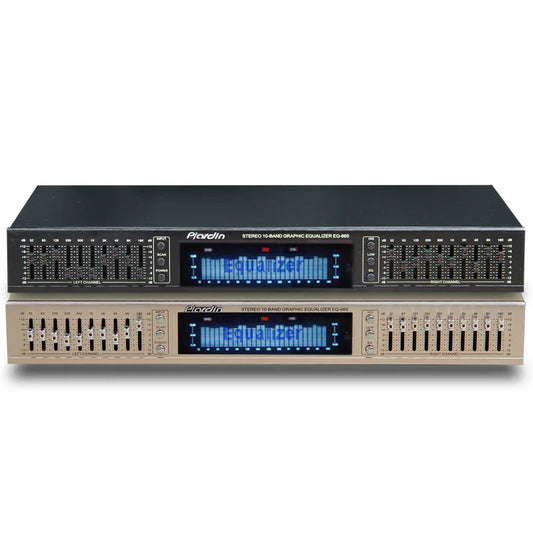 EQ665-Égaliseur Hifi Home EQ, mélangeur sincdouble 10 segments évités, aigus, Alto, régulation des basses avec Bluetooth, nouveauté