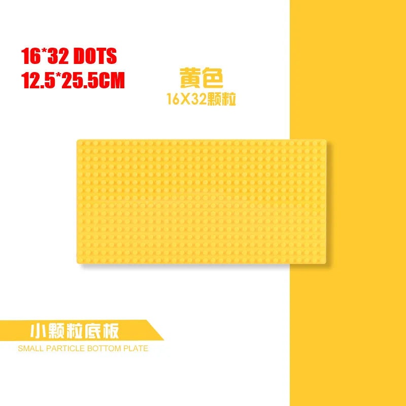 Plaques de base de blocs de construction pour enfants, plaque de base pour urgence, briques de ville classiques compatibles AMOC, jouets pour garçon et fille, 16 points, 32 points * 32 points