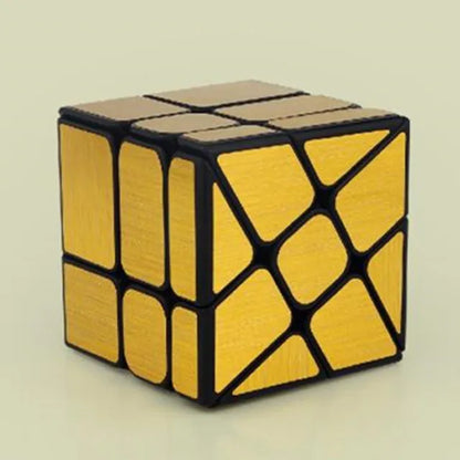 MoYu Mofangjiaoshi Cubing classe 3x3 Fisher moulin à vent miroir drôle torsadé 3x3x3 Cube magique Puzzle jouet enfants Cubo Magico