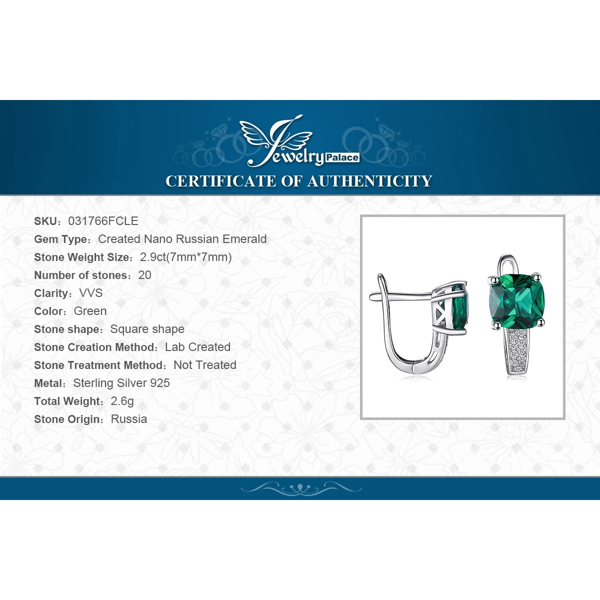 JewelryPalace – boucles d'oreilles créoles en argent Sterling 925 pour femme,