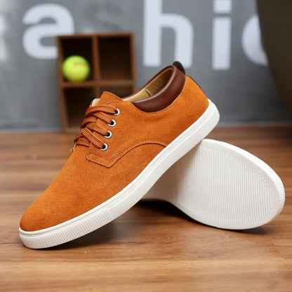 MIXIDELAI-Chaussures en cuir véritable pour hommes, grande taille, haute qualité, mode masculine décontractée, style européen, Oxfords plats, nouvelle collection