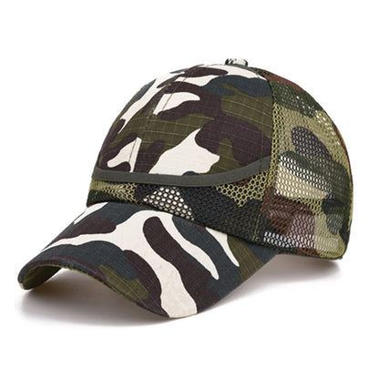 3-9 ans en plein air Camouflage bébé garçon maille casquette de Baseball enfants casquette été automne pour garçons fille casquettes Net casquettes décontractées enfants chapeaux