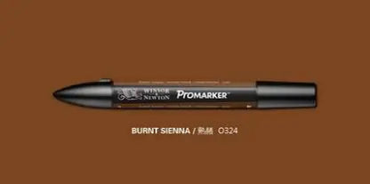 Winsor & Newton ProMarker Stylos marqueurs graphiques à double pointe Stylos de conception professionnelle Rouge et OrangeTone