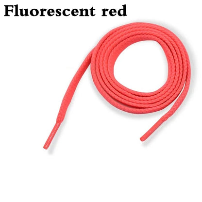 Lacets Classiques Épais pour Baskets, Solides et Plats, Décontractés, pour le dehors, 100/120/140/160cm, 1 Paire