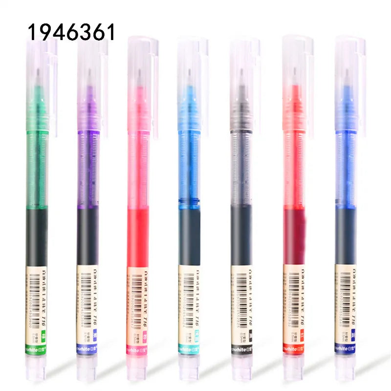 Stylos gel à cartouche d'encre transparente T16,