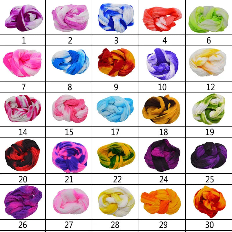 Lot de 5 pièces de bas de fleur en Nylon multicolore, rond, matériau de traction, accessoire fait à la main, artisanat de fleurs pour mariage à la maison