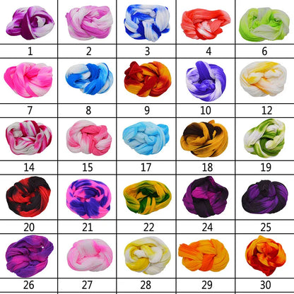 Lot de 5 pièces de bas de fleur en Nylon multicolore, rond, matériau de traction, accessoire fait à la main, artisanat de fleurs pour mariage à la maison