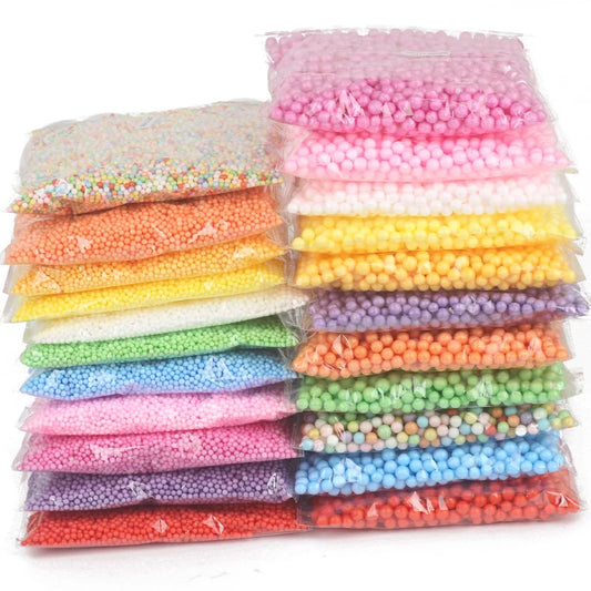 Boule décorative en mousse, 2-4mm/8000 pièces 5-10mm, bricolage, mariage, ornements/décoration de fête, 1 paquet/lot, 900 pièces