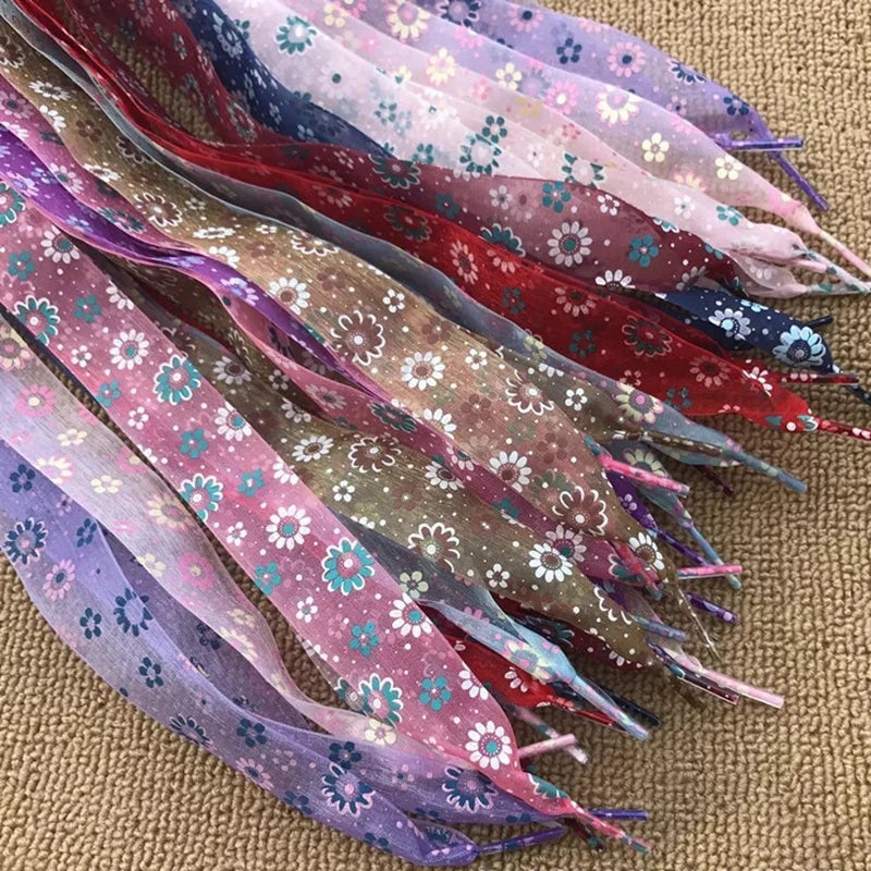 Dentelle de fil de neige transparente ultra-fine, chaussures de sport de rencontre, impression de 11 documents, longueur de 2.5cm, largeur de 80cm, 100cm, longueur de 120cm