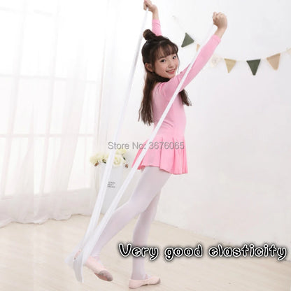 Printemps/automne couleur bonbon enfants collants pour bébé filles enfants mignon velours blanc collants bas pour Ballet danse fille collants