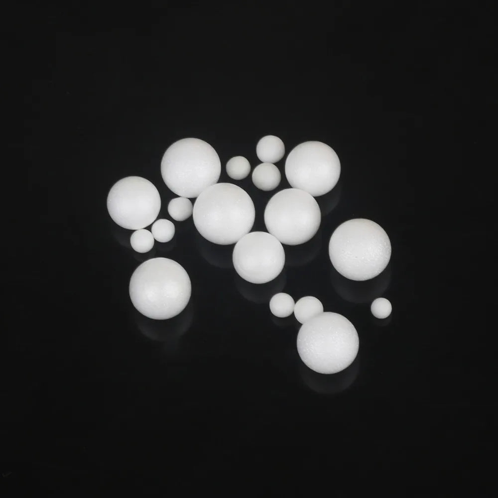 Boule décorative en mousse, 2-4mm/8000 pièces 5-10mm, bricolage, mariage, ornements/décoration de fête, 1 paquet/lot, 900 pièces