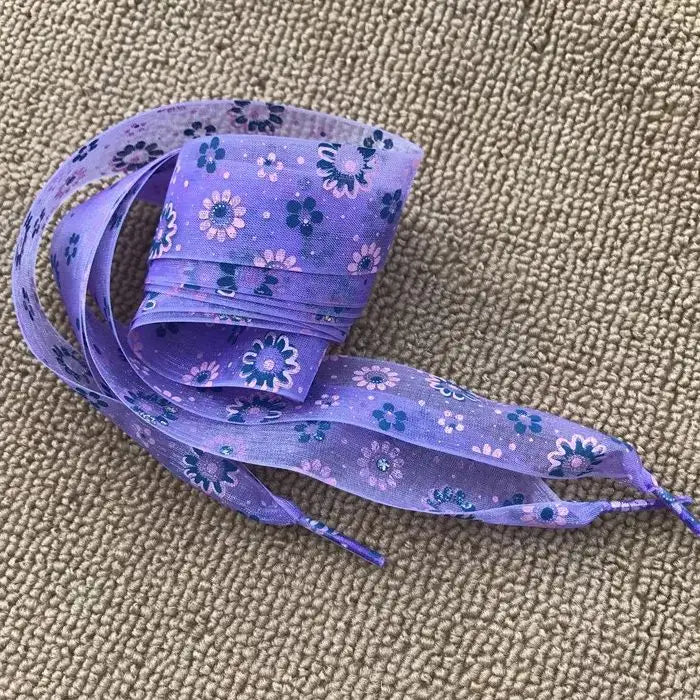 Dentelle de fil de neige transparente ultra-fine, chaussures de sport de rencontre, impression de 11 documents, longueur de 2.5cm, largeur de 80cm, 100cm, longueur de 120cm