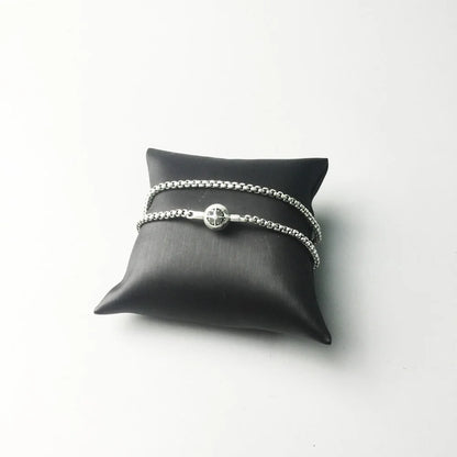 Collier chaîne à maillons à breloques de base, brin de marque, Bijoux à la mode, Style européen, Bijoux en argent Sterling 925, cadeau pour hommes et femmes