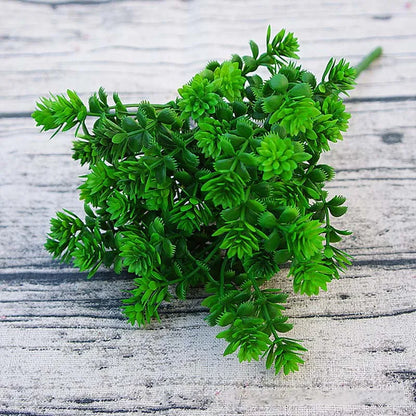 28 têtes plantes succulentes artificielles automne fausses feuilles plantes succulentes en plastique herbe de Lotus pour décoration de jardin de mariage A5029