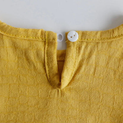 Chemisier à manches longues pour fille, haut en coton, décontracté, vêtements pour enfants, printemps et été