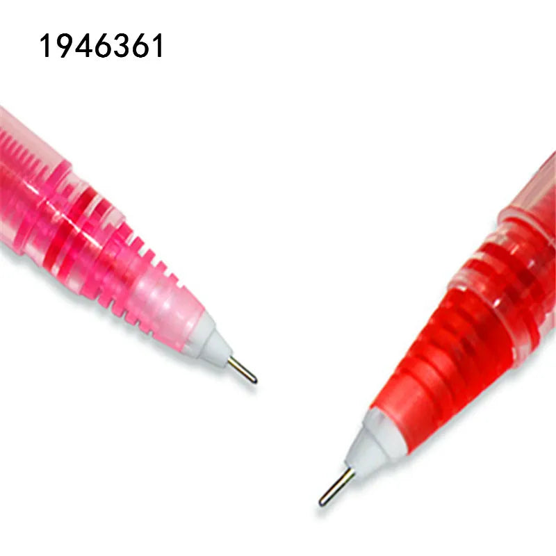 Stylos gel à cartouche d'encre transparente T16,