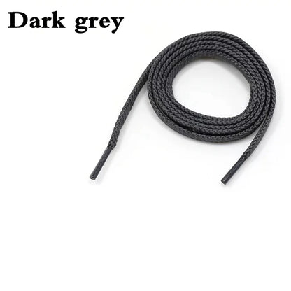 Lacets Classiques Épais pour Baskets, Solides et Plats, Décontractés, pour le dehors, 100/120/140/160cm, 1 Paire