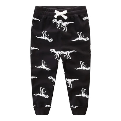 Saut mètres 2-7T garçons filles pantalons de survêtement pantalons pour enfants animaux automne hiver bébé vêtements enfant en bas âge enfants pantalons complets Costume
