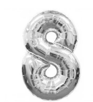32 pouces grand or argent numéro feuille ballons chiffres ballons à air fête d'anniversaire mariage décor Air ballons événement fête fournitures