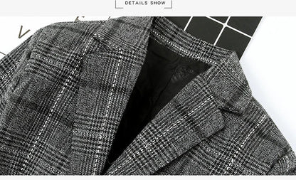 Robe d'uniforme scolaire pour garçons, olympiques d'anniversaire formels pour mariages, pantalons blazer, ensembles de vêtements pour enfants, fête de gentleman, 2 pièces, F64