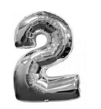 32 pouces grand or argent numéro feuille ballons chiffres ballons à air fête d'anniversaire mariage décor Air ballons événement fête fournitures