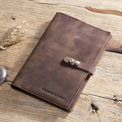 Étui à manches en cuir véritable pour iPad mini