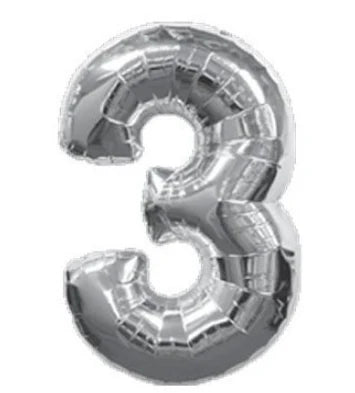 32 pouces grand or argent numéro feuille ballons chiffres ballons à air fête d'anniversaire mariage décor Air ballons événement fête fournitures