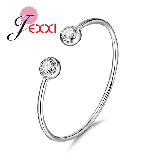 Bracelet en argent regardé 925 véritable pour femme, bijoux fins, bracelets de charme, accessoires de mode, prix d'usine, livraison gratuite