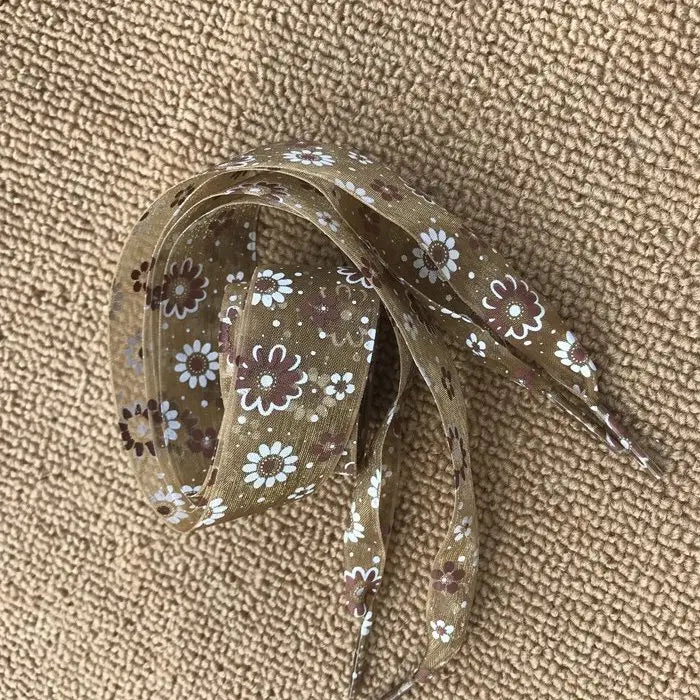 Dentelle de fil de neige transparente ultra-fine, chaussures de sport de rencontre, impression de 11 documents, longueur de 2.5cm, largeur de 80cm, 100cm, longueur de 120cm