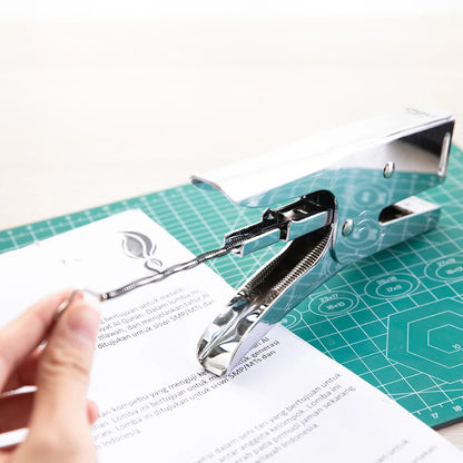 DELI – agrafeuse à pince 24/6, agrafeuse en métal robuste, outil de reliure en papier, fournitures de bureau