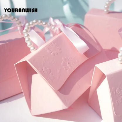 RMTPT 10/20 pcs/lot boîtes à bonbons portables pour cadeaux de mariage, coffrets cadeaux pour réception-cadeau pour bébé, boîte à cadeaux pour fête de mariage, coffrets cadeaux pour bonbons