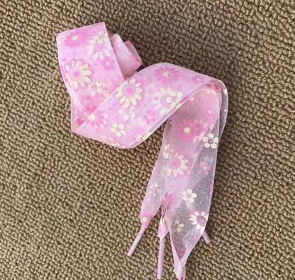 Dentelle de fil de neige transparente ultra-fine, chaussures de sport de rencontre, impression de 11 documents, longueur de 2.5cm, largeur de 80cm, 100cm, longueur de 120cm