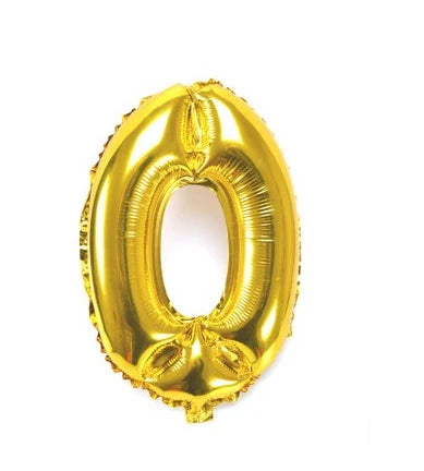 32 pouces grand or argent numéro feuille ballons chiffres ballons à air fête d'anniversaire mariage décor Air ballons événement fête fournitures