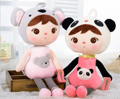 49 cm Metoo poupée en peluche doux mignon belle peluche enfants jouets pour filles anniversaire cadeau de noël mignon fille Keppel bébé poupée Panda
