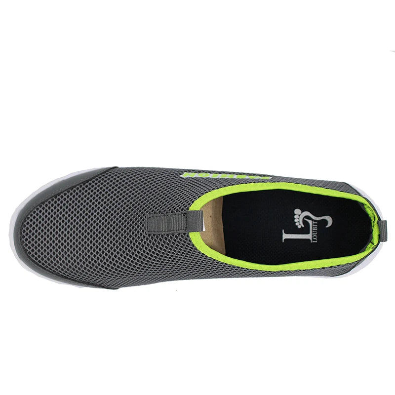 Baskets confortables en maille respirante pour hommes, chaussures décontractées, chaussures d'été, grande taille 38-46, 2020