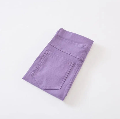 Leggings crayon slim pour filles, pantalons élastiques pour enfants, vêtements décontractés FJGirls, printemps, été, automne
