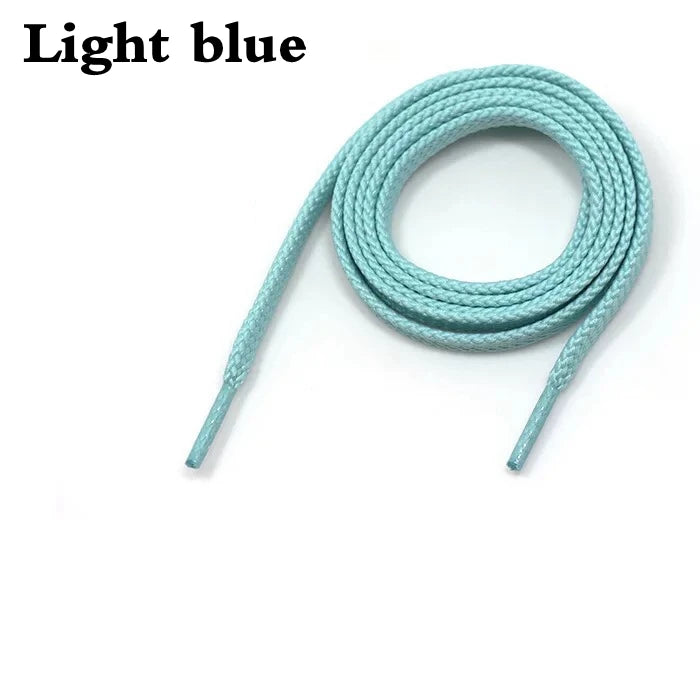 Lacets Classiques Épais pour Baskets, Solides et Plats, Décontractés, pour le dehors, 100/120/140/160cm, 1 Paire