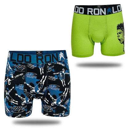 6 pièces Portugal Football Star garçons Multipack boxeurs danemark marque enfants tronc enfant culottes coton pantalon adolescent sous-vêtements tissu