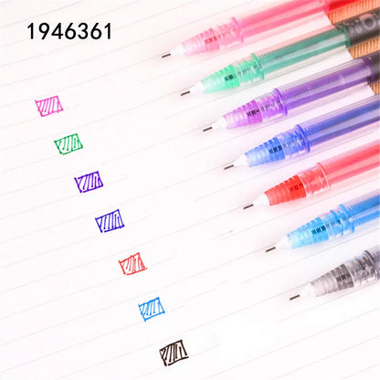 Stylos gel à cartouche d'encre transparente T16,