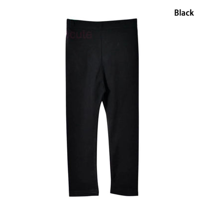 Pantalons pour filles, Leggings en coton Modal élastique doux pour enfants, couleur bonbon, pantalons slim pour filles, couleur unie, pantalons pour enfants de 2 à 13 ans