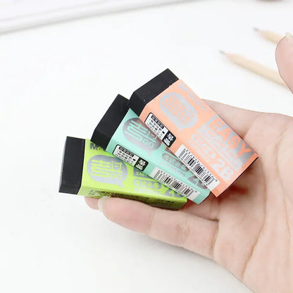 Gommes à crayon noires 2B pour étudiants, gommes à crayon en caoutchouc, cadeaux pour récompenses