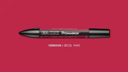 Winsor & Newton ProMarker Stylos marqueurs graphiques à double pointe Stylos de conception professionnelle Rouge et OrangeTone