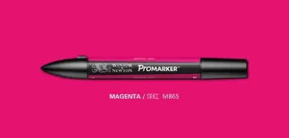Winsor & Newton ProMarker Stylos marqueurs graphiques à double pointe Stylos de conception professionnelle Rouge et OrangeTone